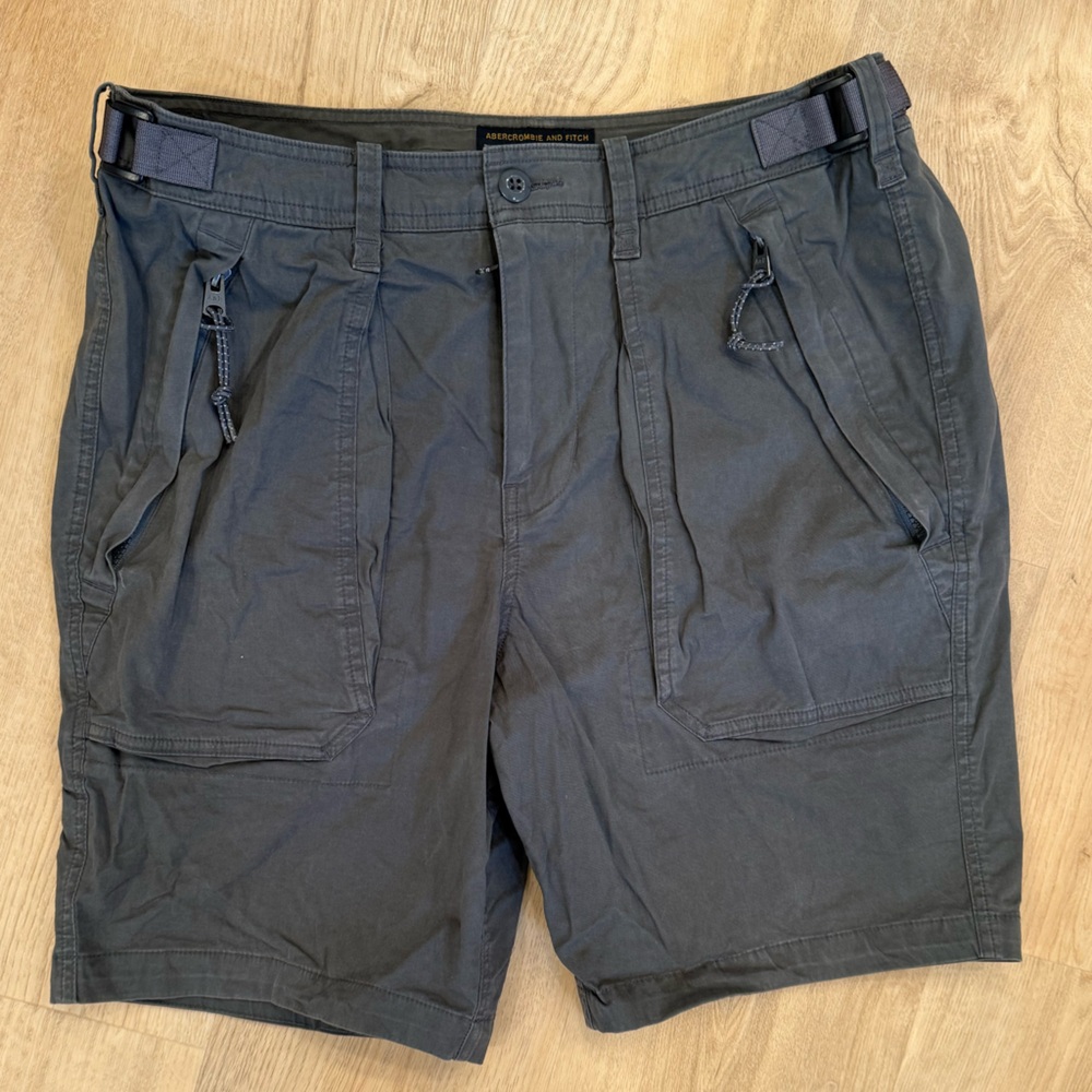 Dark Gray Cargo Shorts